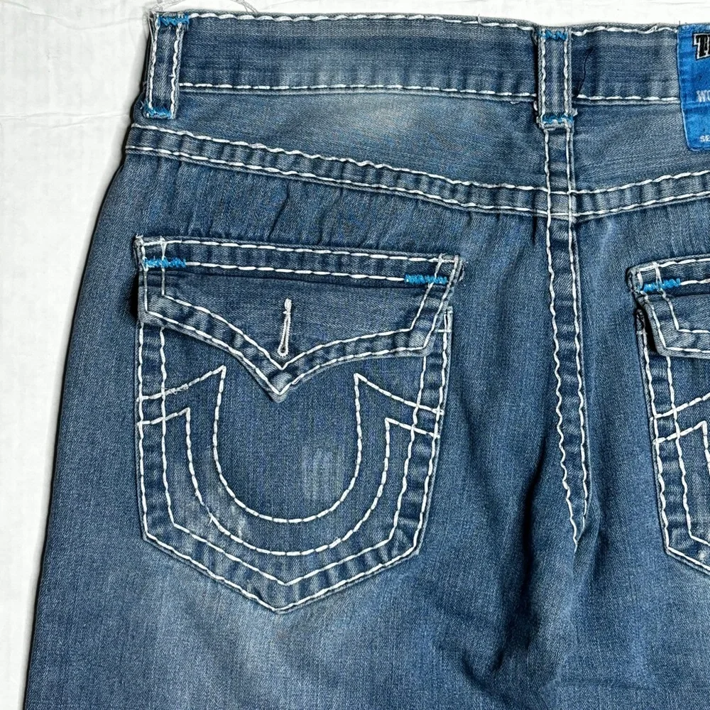 Vintage True Religion Ricky Super-T Baggy Fit Distressed Jeans
